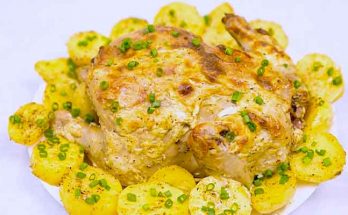 Золотистая курица в духовке целиком с хрустящей корочкой рецепт с фото пошагово
